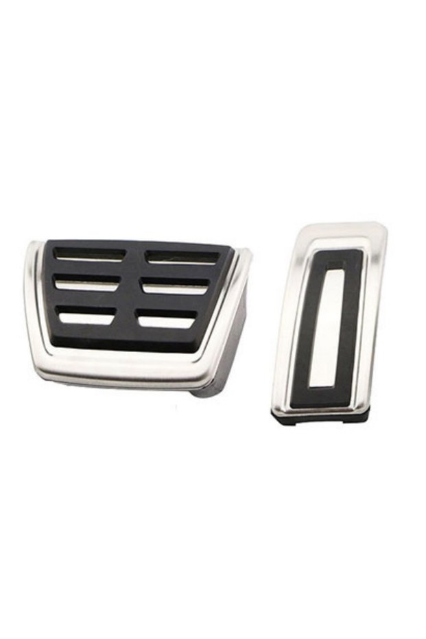 AT Stainless Steel Pedal Cover for Volkswagen VW Golf 7 8 GTi MK7 Polo A05 Passat B8 Skoda Kodiaq Ra