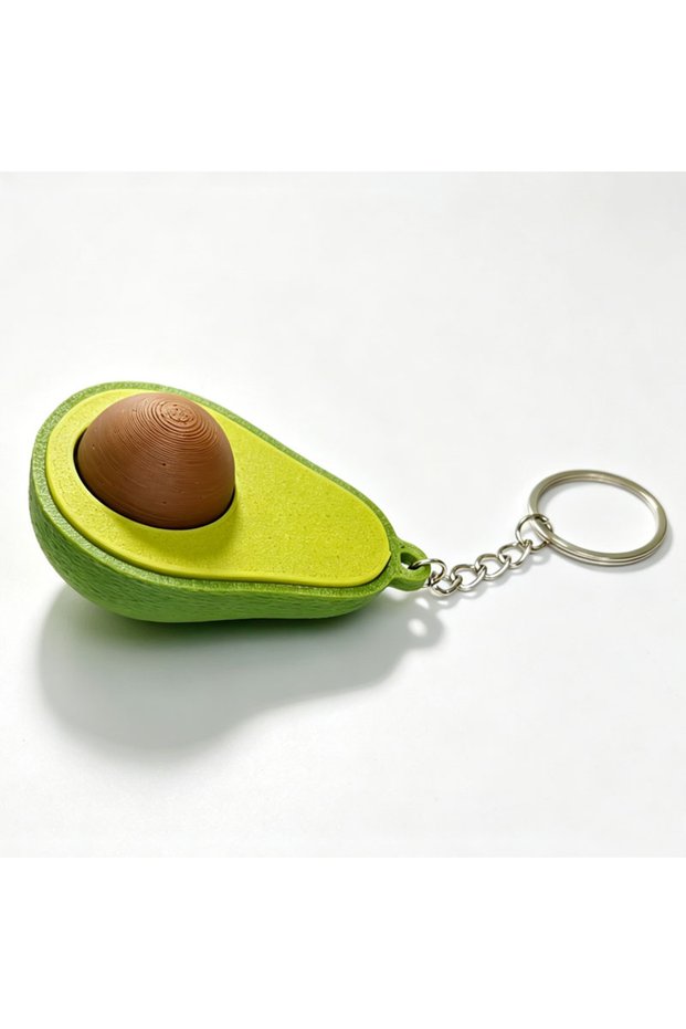 Avocado Decompression Button Finger Clicker Quiet Stress Relief Fidget Toys Focus Calm Down ADHD Anx