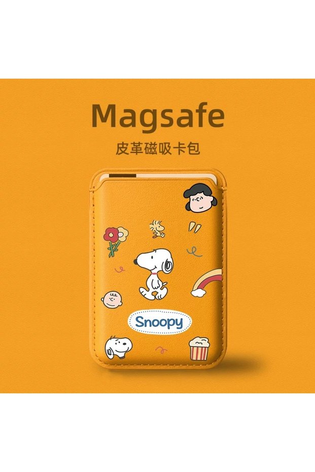 Snoopy-yellow Snoopy Peanuts Comics Anime Peripherals Creative cartoon Prints Simple and Port