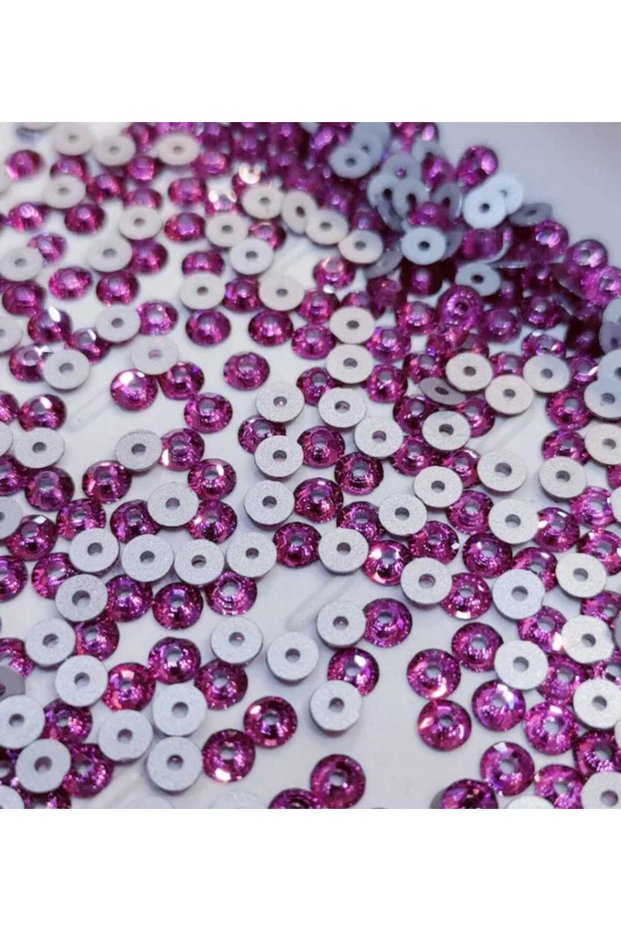 Crystal Beads - 4mm Fuchsia (50 Gr - 1500 Ad)