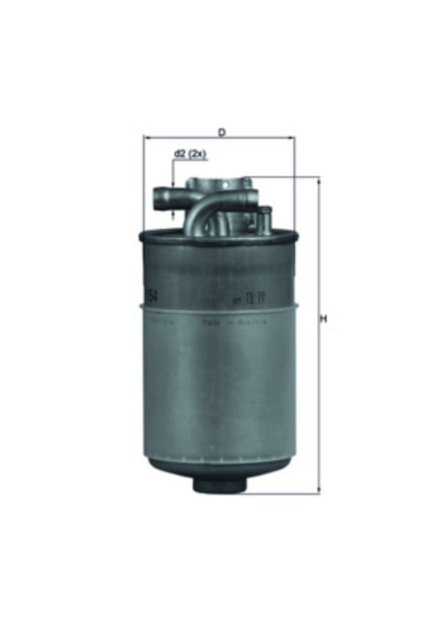 Fuel filter KL 154
