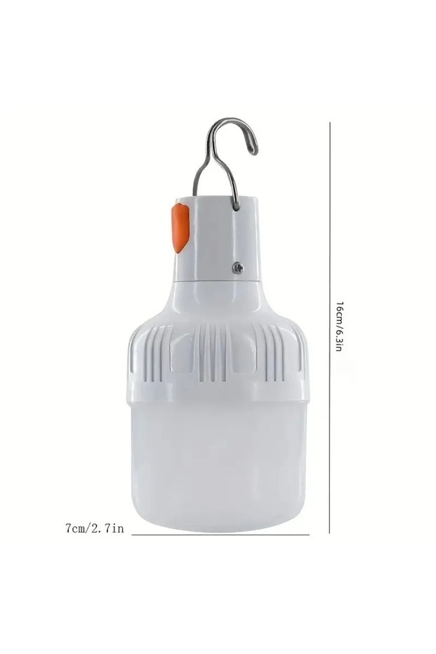 Power 60w 1PC Outdoor USB Rechargeable LED Lamp Bulbs 60W Emergency Light Hook Up Camping Fishing Po