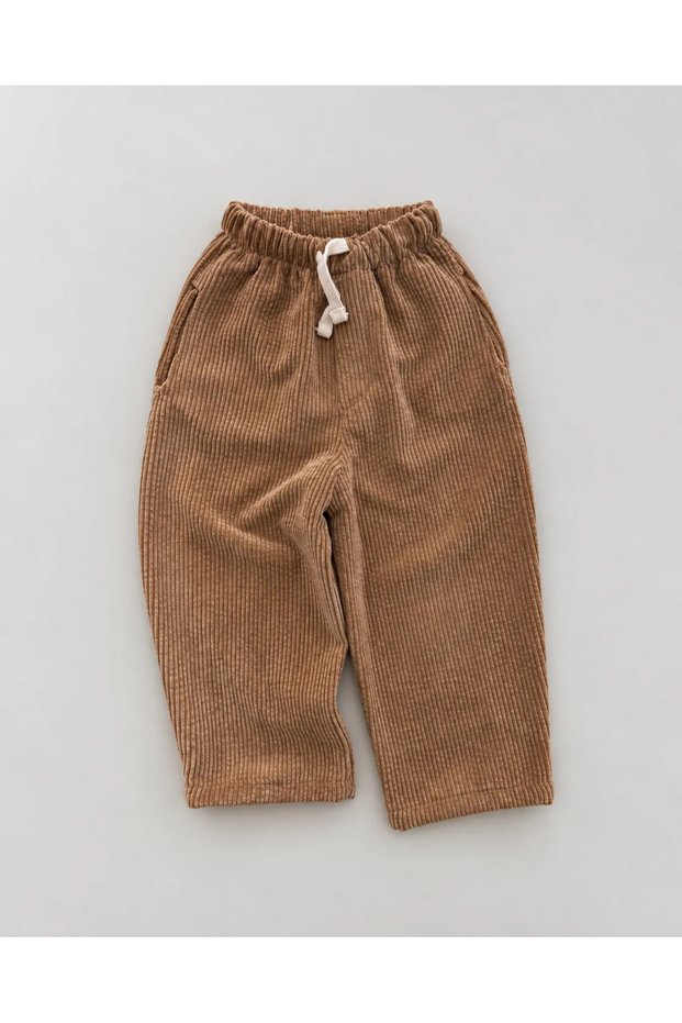 Girls & Boys Elastic Corduroy Pants