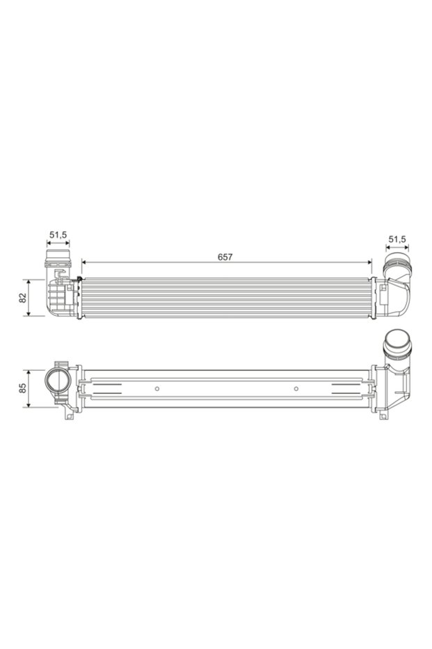 Intercooler, compresor 818389