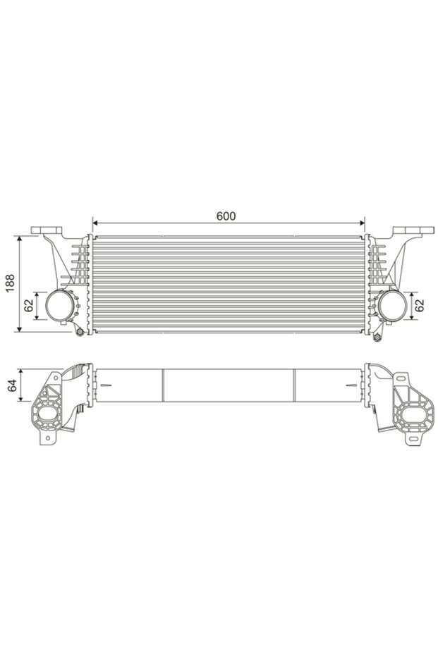 Intercooler, compresor 818315