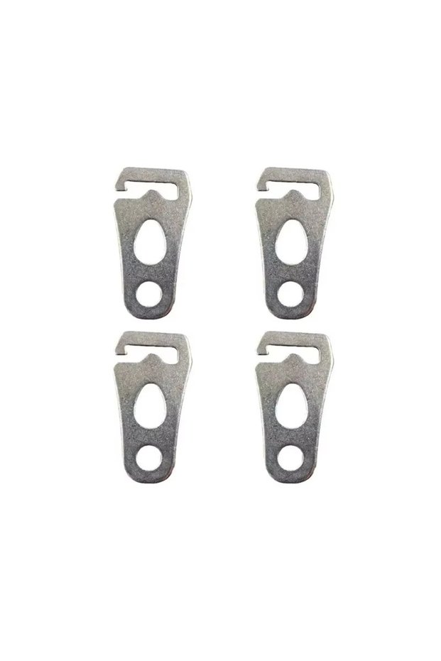 4PCS 2/4Pcs Awning Strut Non-slip Stainless Steel Fastener Buckle Outdoor Wind Rope Buckle Adjustmen