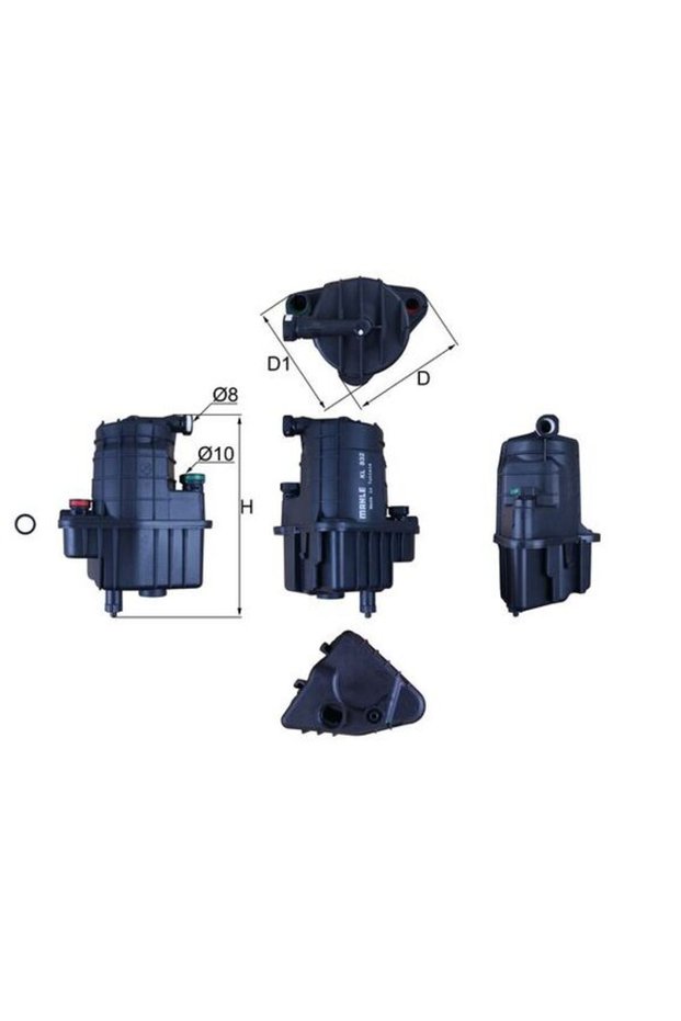 Fuel filter KL 832D