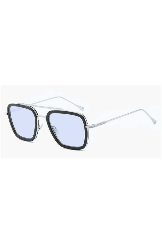 C7 Fashion Avengers Tony Stark Flight Style Sunglasses Square Edith Sunglasses
