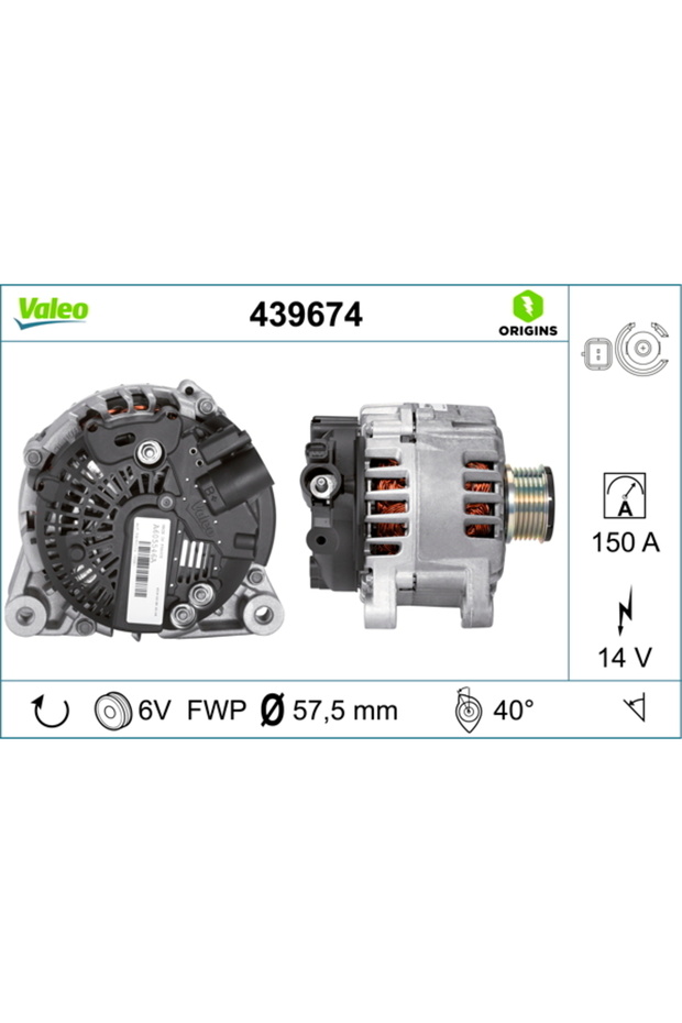 Generator / alternator 439674