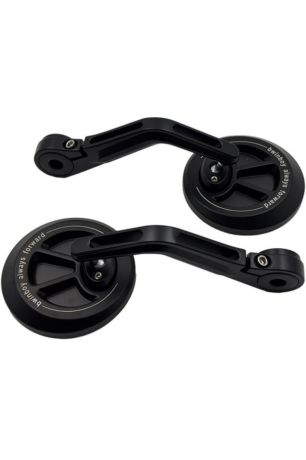 black Pair Motorcycle Rearview Handlebar Mirrors Side Mirrors FOR Harley-Davidson Sportster S Iron 8