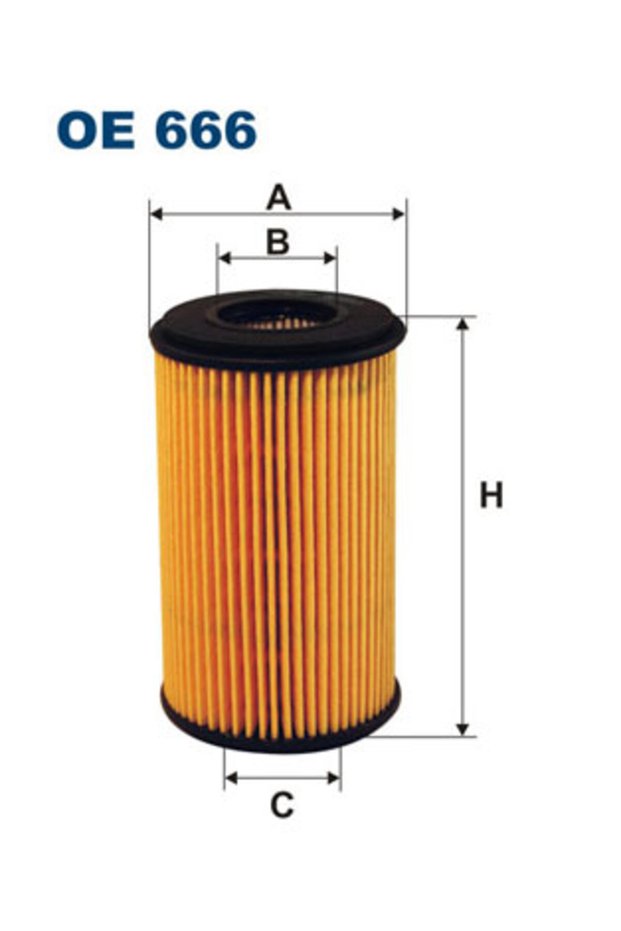 Oil filter OE 666