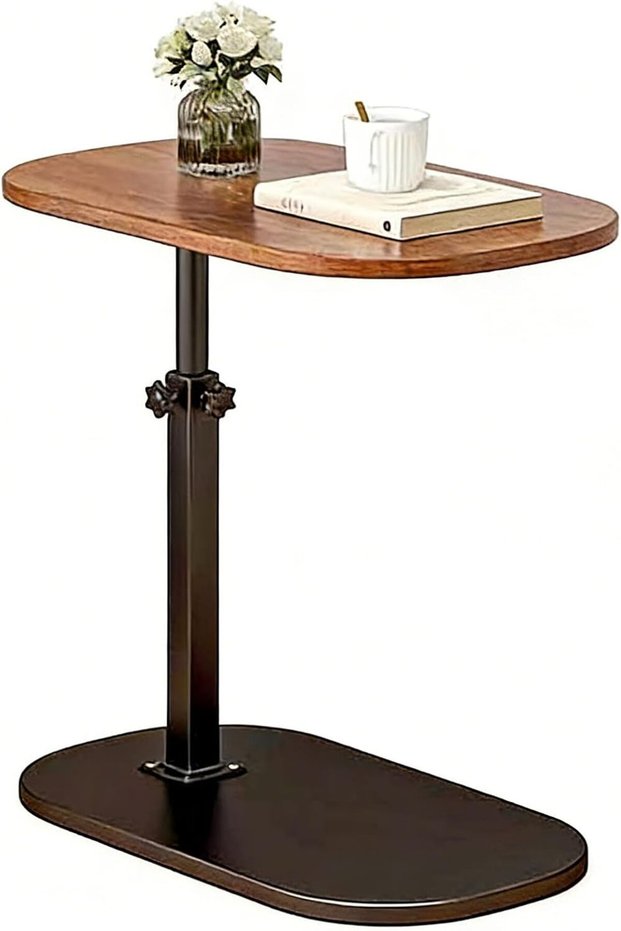 Adjustable Side Table,End Table, Couch Table, Coffee Table for Living Room Bedroom Office Dormitory