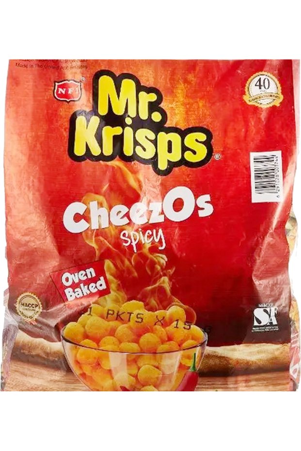 Cheezos Spicy Oven Baked Chips 25x15gm - (1Pack)