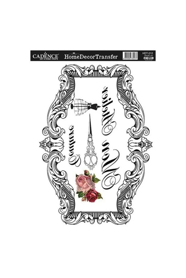 Hdt12 Home Decor Ready-Made Transfer Paper 25X35 cm