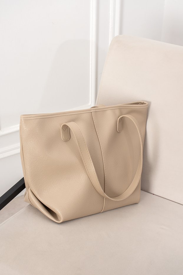 Olya Soft Leather Handbag, Shoulder Bag, and Tote Bag.
