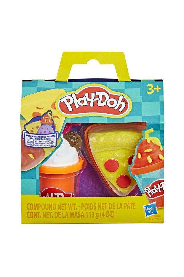 set pizza si milkshake