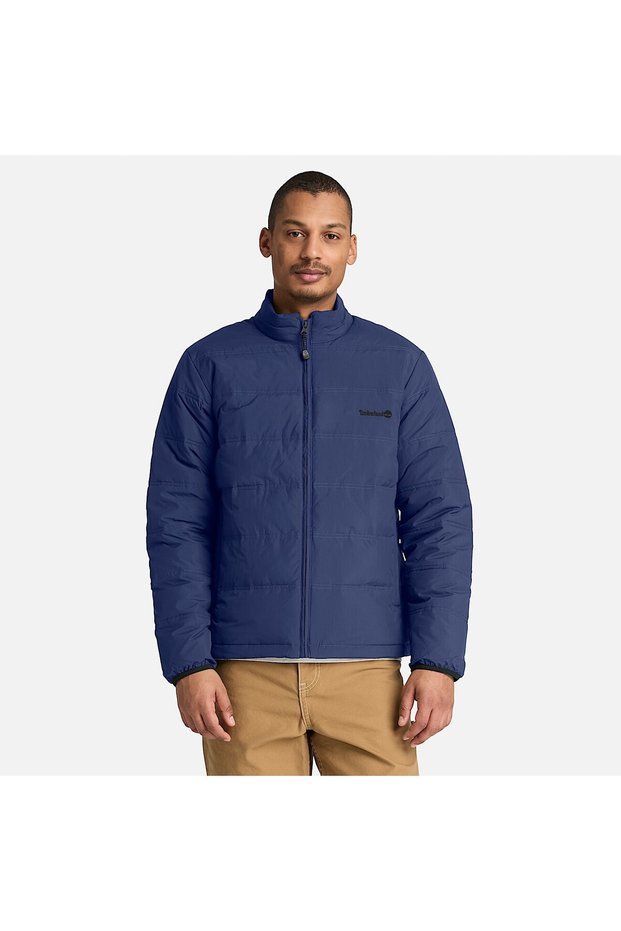 Axis Peak Dwr Puffer Jacket, Men's Navy Blue Coat.