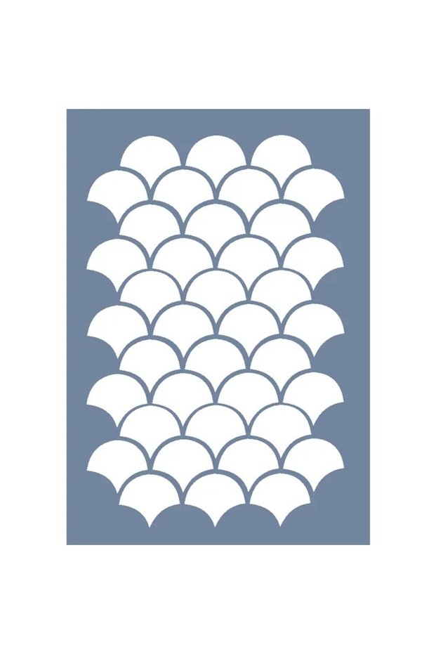 Hhmr02 Home Heritage Geometric Pattern Stencil 50X70Cm