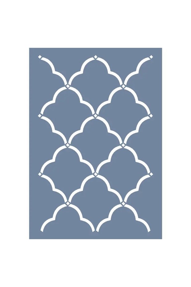 Hhmr01 Home Heritage Arabic Motif Stencil 50X70Cm