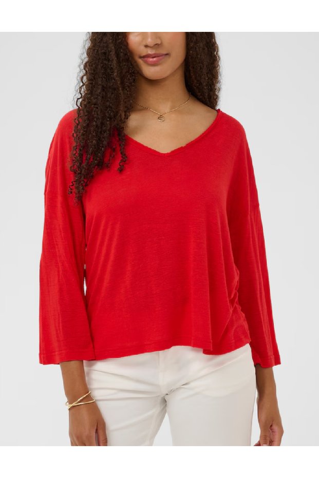 Blouse, Red