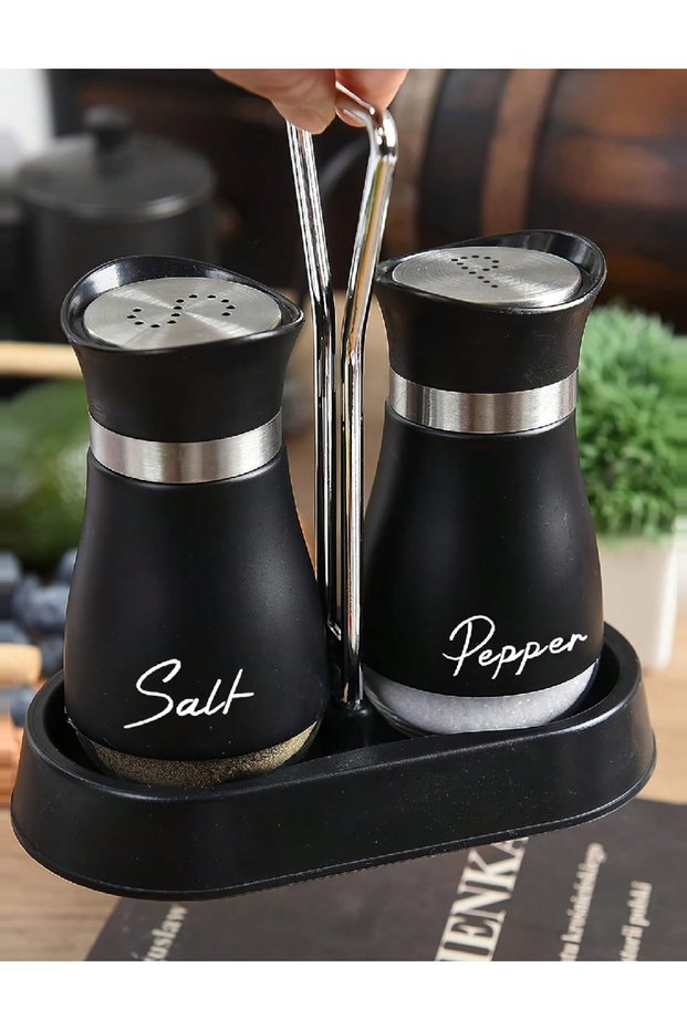 Set recipiente, Negru