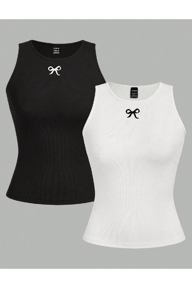Set topuri, Alb/Negru