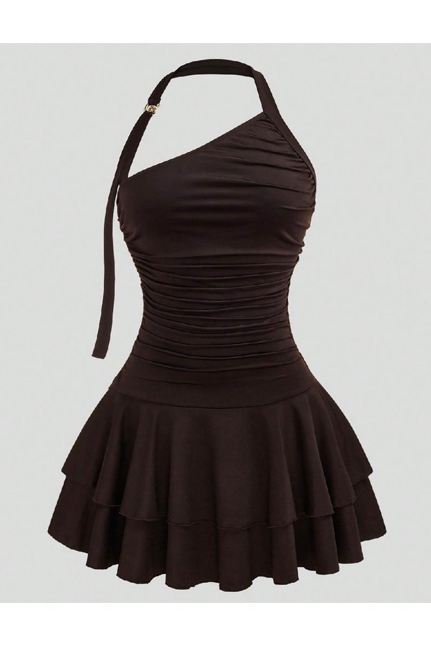 Rochie scurta, Maro inchis