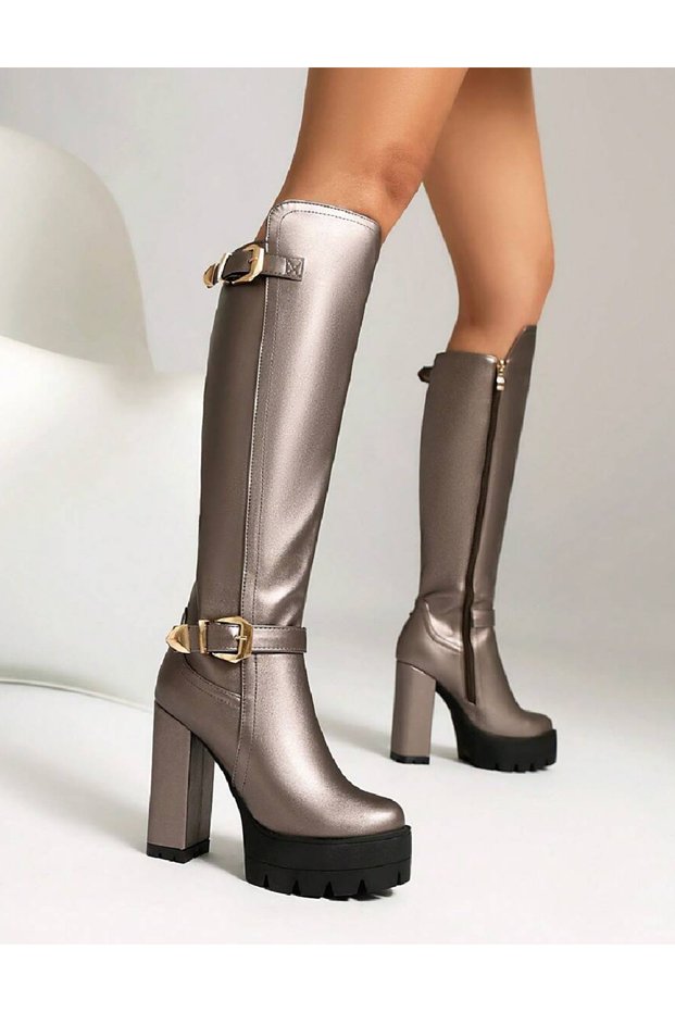 Boots, Grey