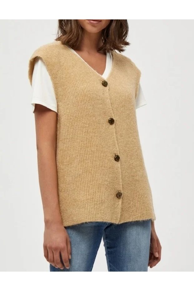 Vest, cream