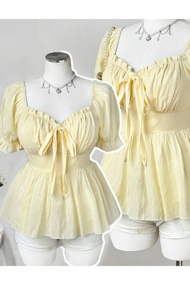Bluza, Galben deschis