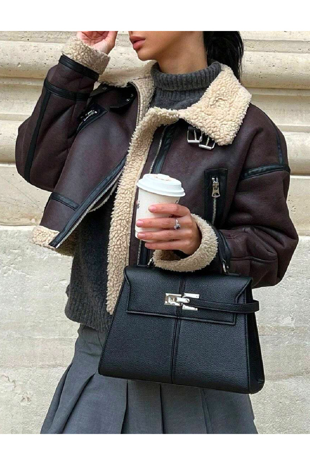 Jacket, Dark brown