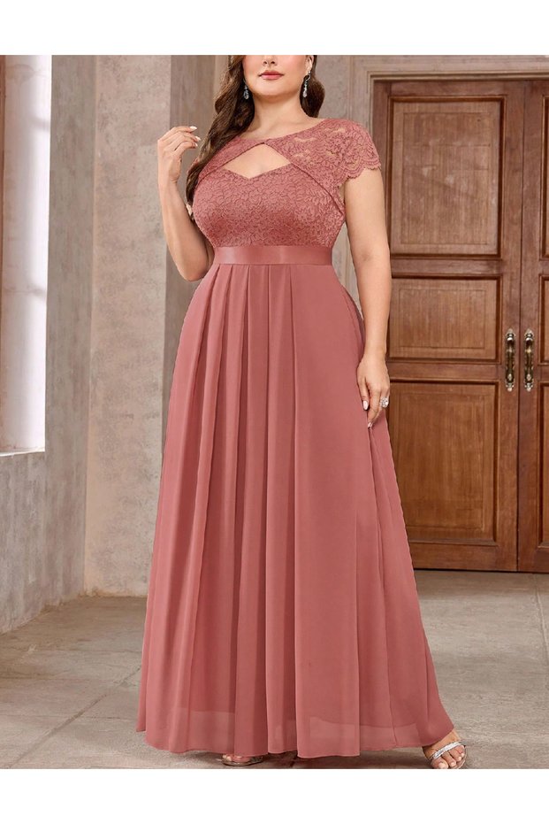 Rochie lunga, Roz
