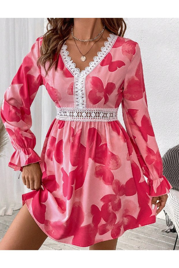 Rochie scurta, Roz