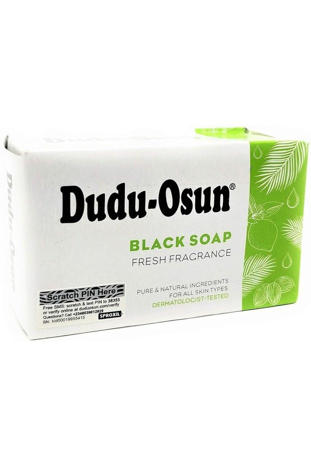 Dudu-Osun African Black Soap (100% Pure) - Pack of 4