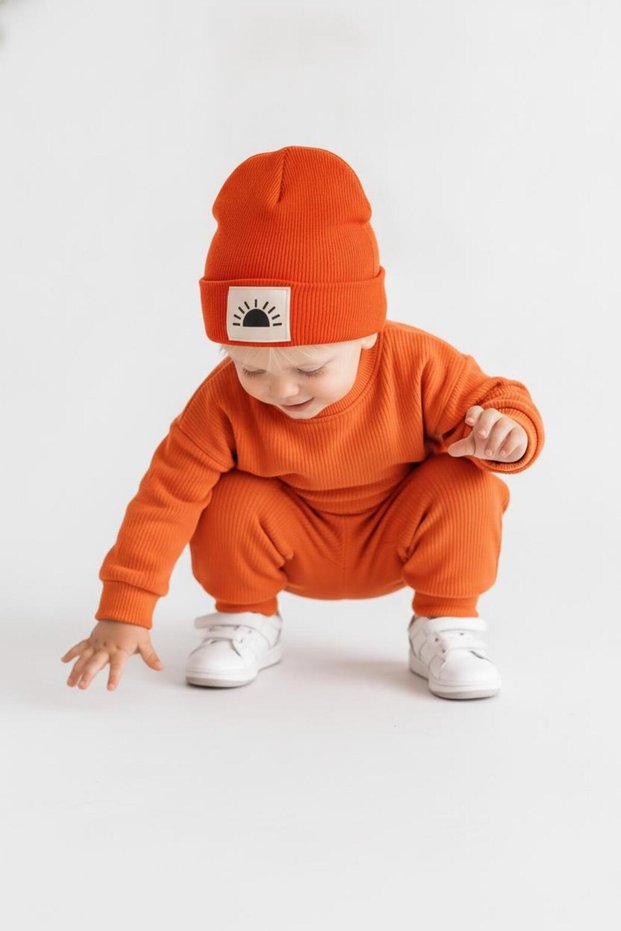 Unisex Baby Beanie, 100% Cotton.
