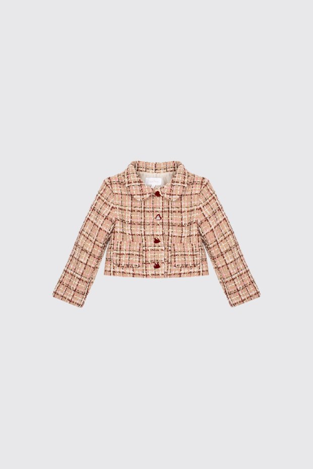 Patachou Baby Girl Burgundy Coat