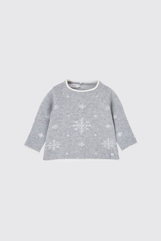 Paz Rodriguez Newborn Grey Knitwear