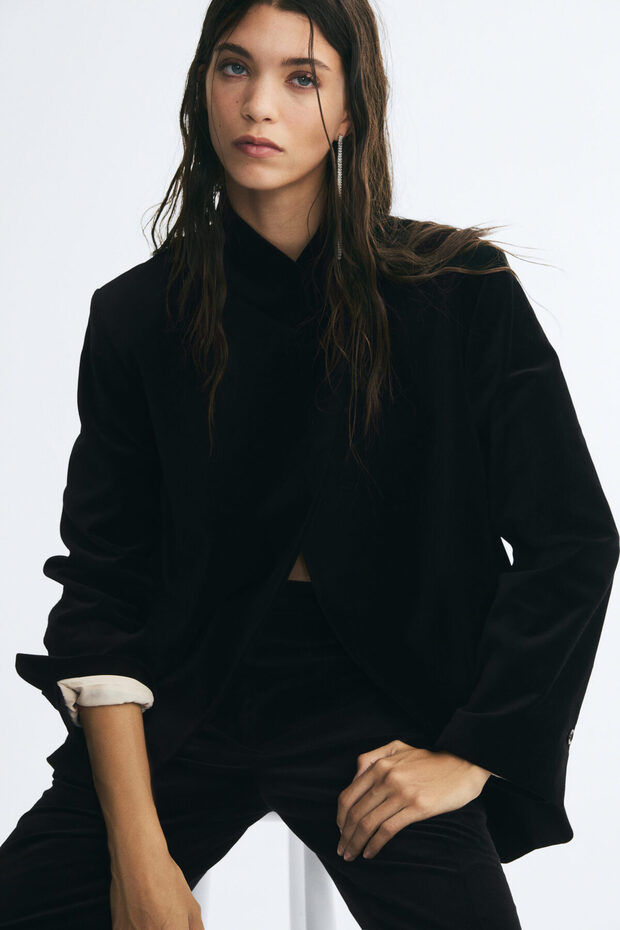 Kadife Oversize Blazer