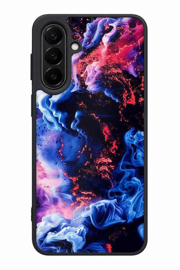 Samsung Galaxy A27 Compatible, Printed, Matte Black, Soft Silicone, Protective, Shock-Absorbing Cover, Case.
