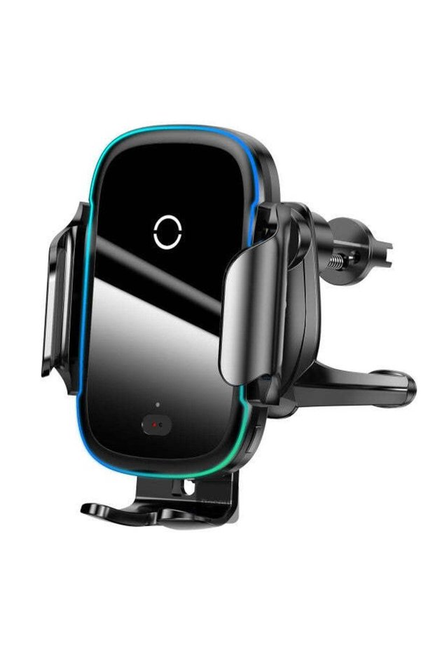 Smart Vehicle Bracket Wireless Qi 6 15W Electric Auto Car Mount Bracket Air Vent Holder black (WXHW03-01)