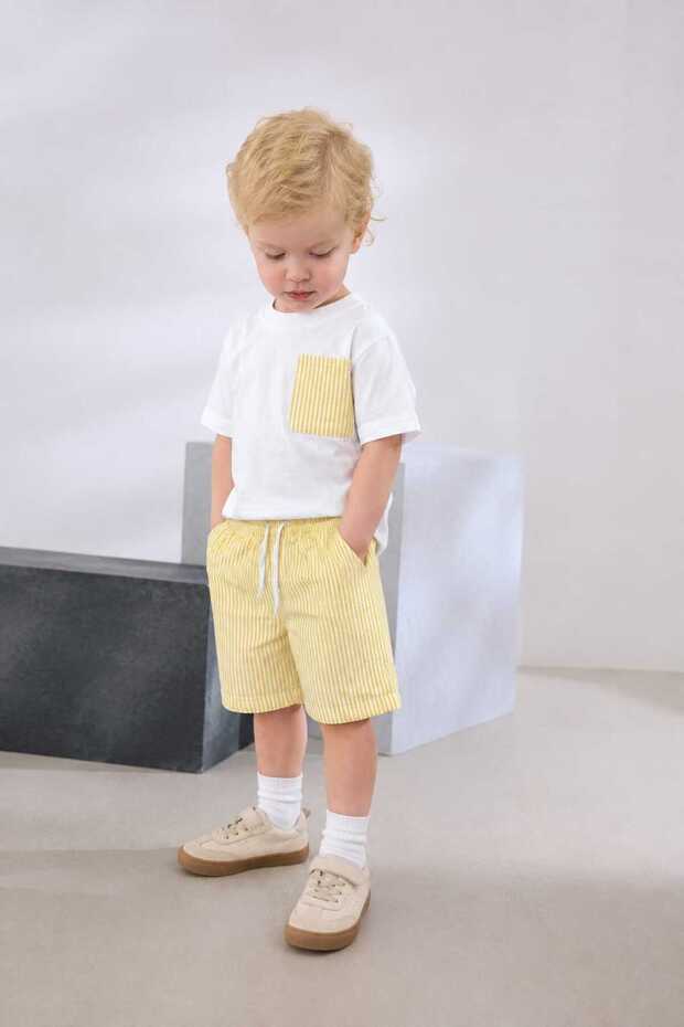 Boy's Trendy Summer Shorts Set Comfortable Fit Premium Series