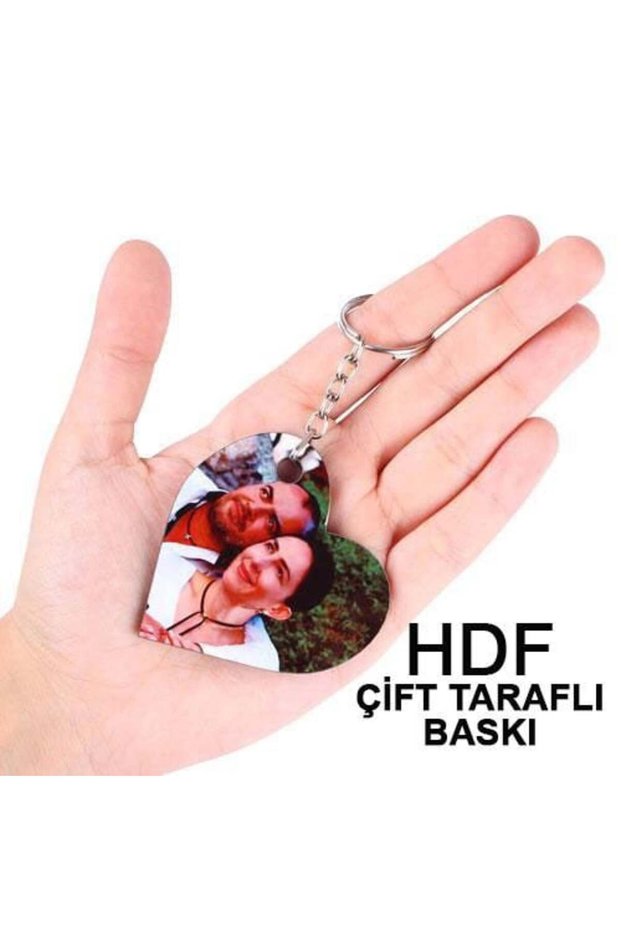 Hdf Double-Sided Keychain -