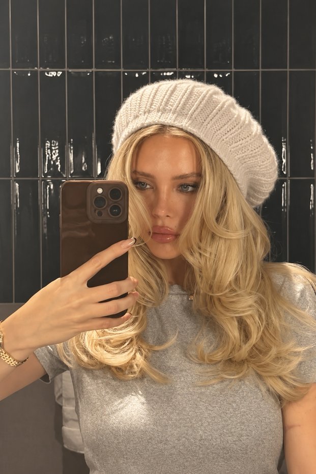 French Painter Viral Knit Beanie