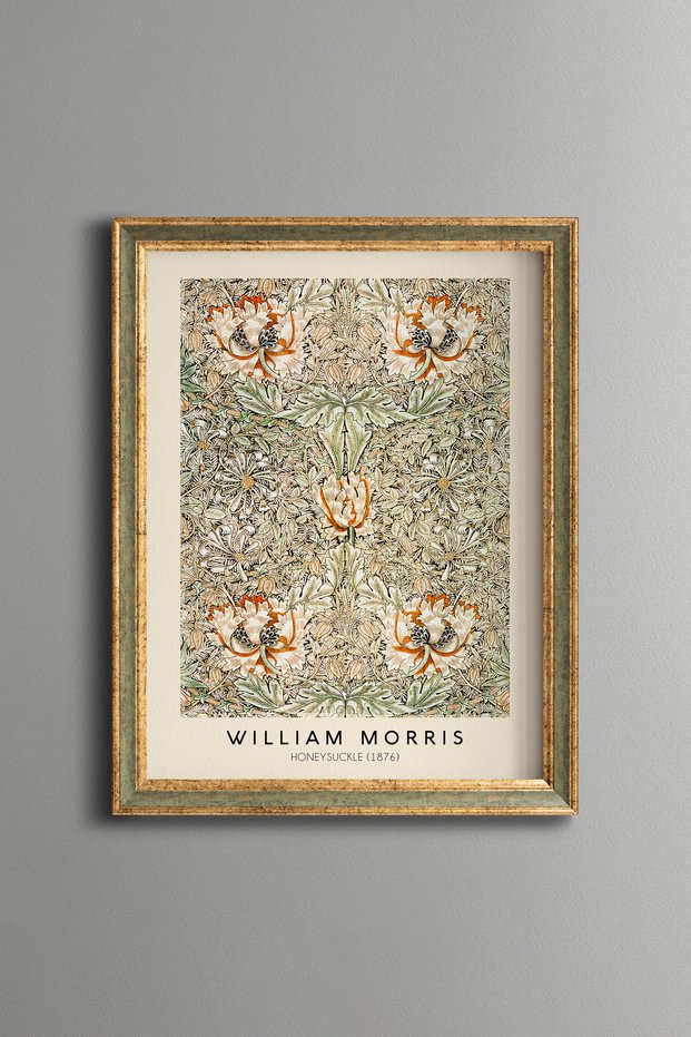 Colorful Garden Flowers Pattern - Vintage Patterned Painting - Slim Model