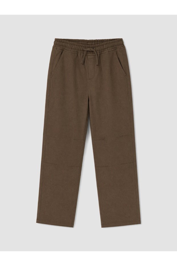 Peak New Season Khaki Boys' Gabardine Pants