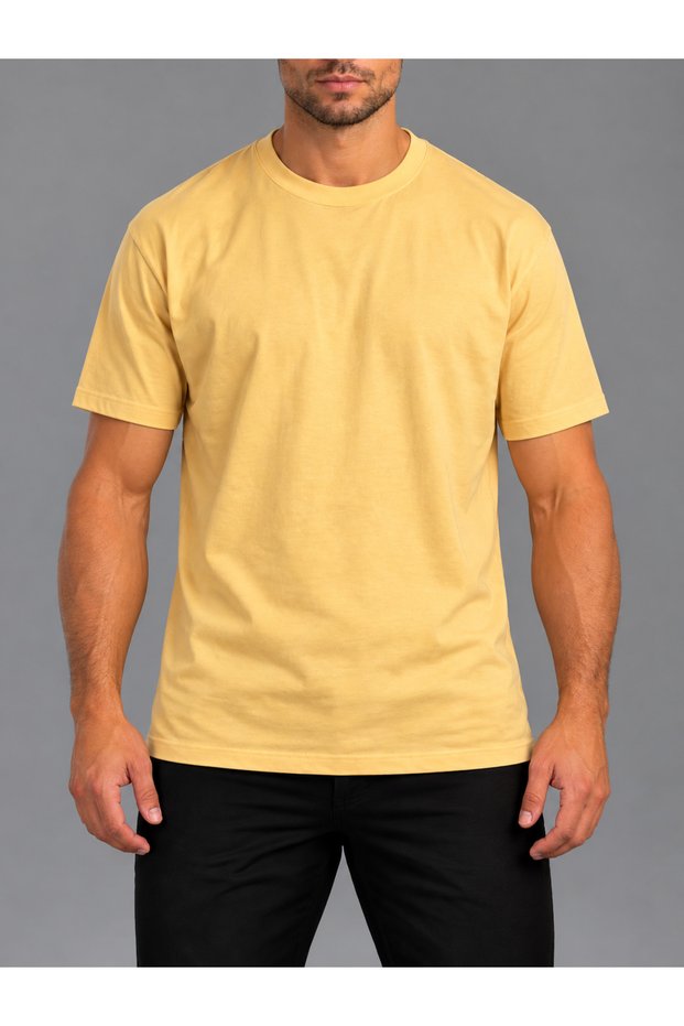 Men's Regular T-Shirt, Crew Neck.