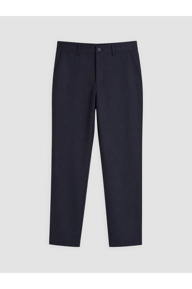 Peak New Season Navy Blue Regular Fit Men's Trousers