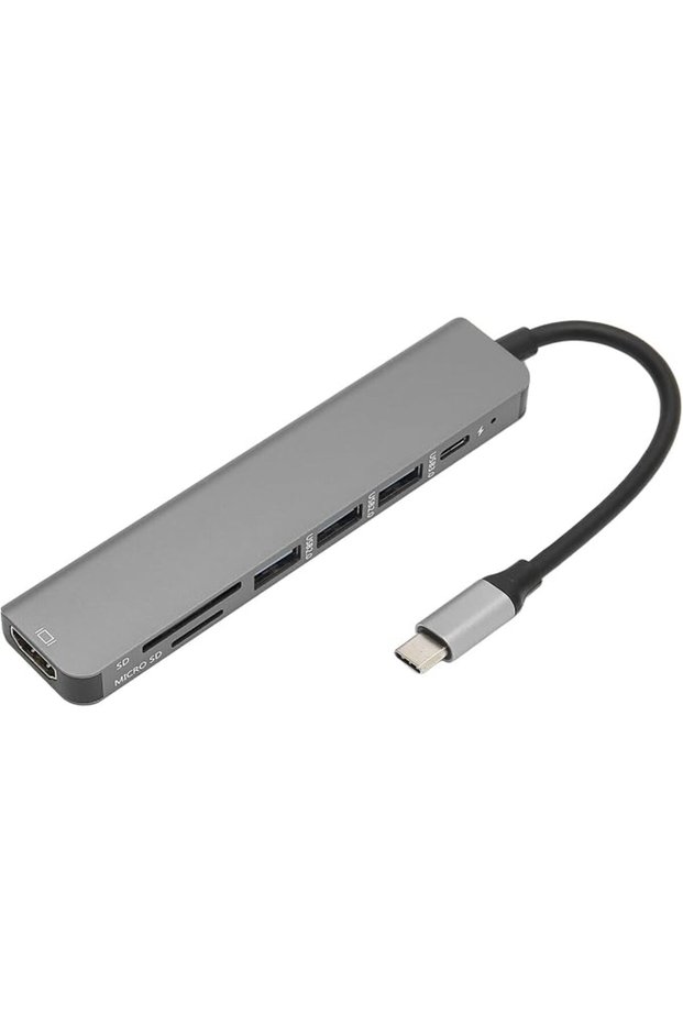 محور USB-C للفيديو بدقة 4K مع هيكل من الألومنيوم