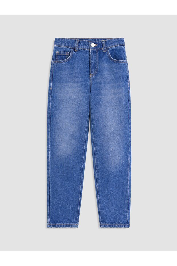 Peak New Season Blue Regular Fit Boys' Jeans