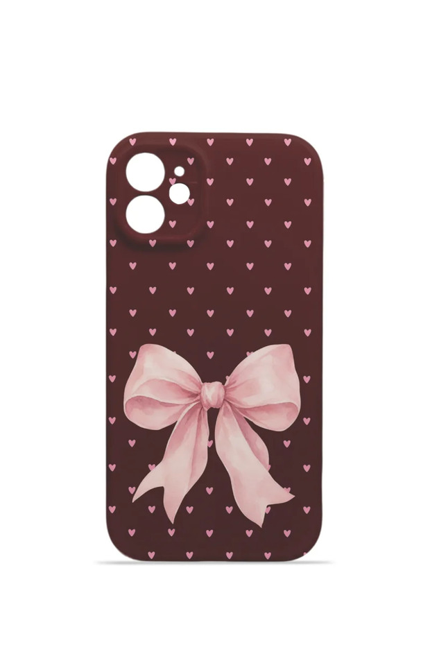 iPhone 12 Vorian Camera Protective Case with Powder Bow